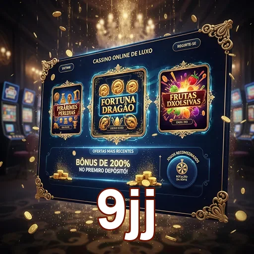 Cassino online de luxo no 9jj, oferecendo experiências de jogo sofisticadas e emocionantes.