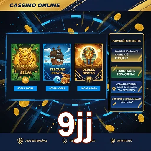 Promoções de cassino online no 9jj, destacando ofertas e bônus atraentes para jogadores.