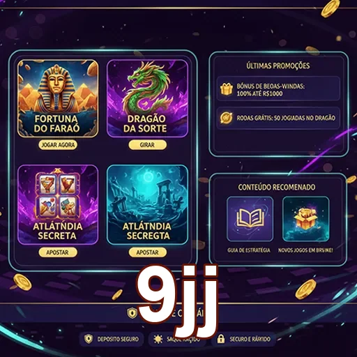 Imagem de um faraó com dragão, simbolizando sorte e fortuna no 9jj.