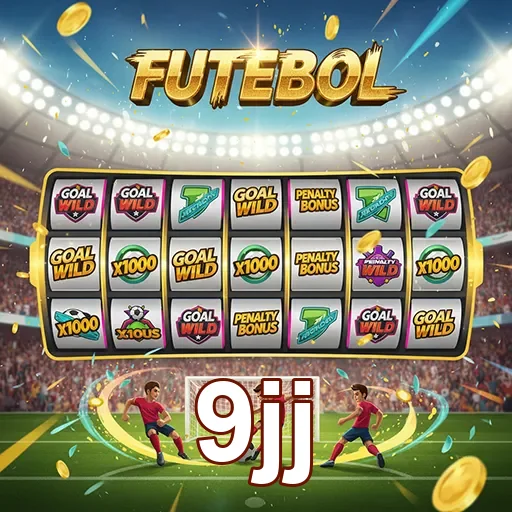Imagem do jogo de slot de futebol no site 9jj, destacando gráficos vibrantes e temática esportiva.