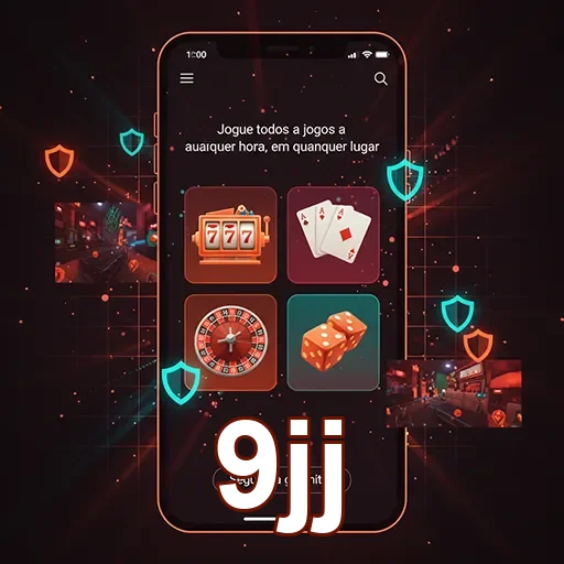 Usuário acessando jogo pelo smartphone, destacando mobilidade